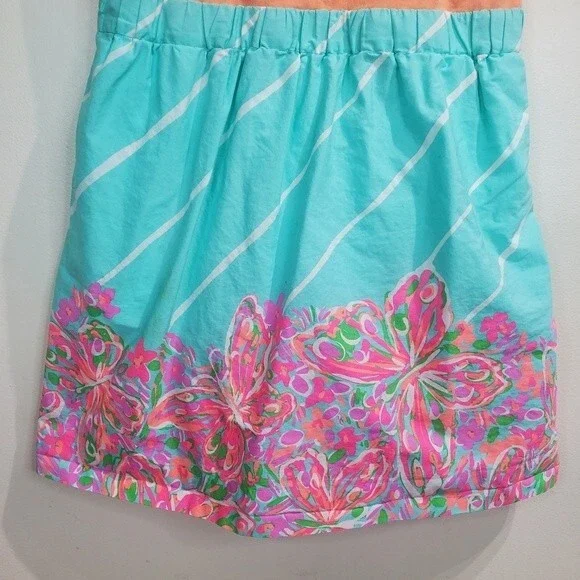 Lilly Pulizter Fluer Crash Landing strapless dress size medium - Picture 3 of 10